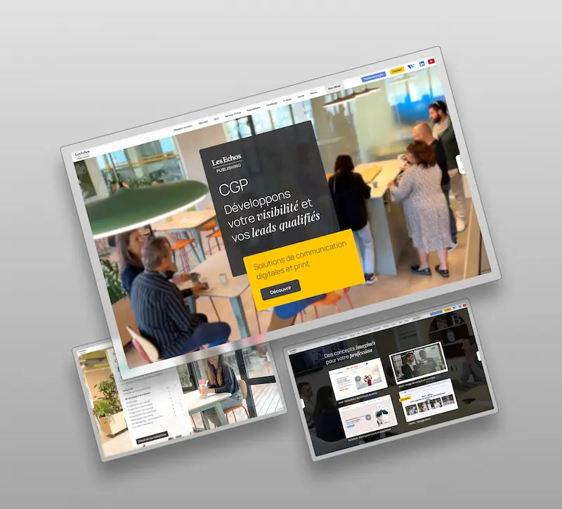 Création de site pour conseiller en gestion de patrimoine