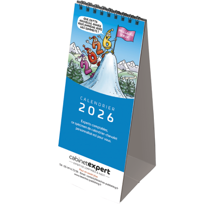 Cadeau expert-comptable : Calendrier dessin