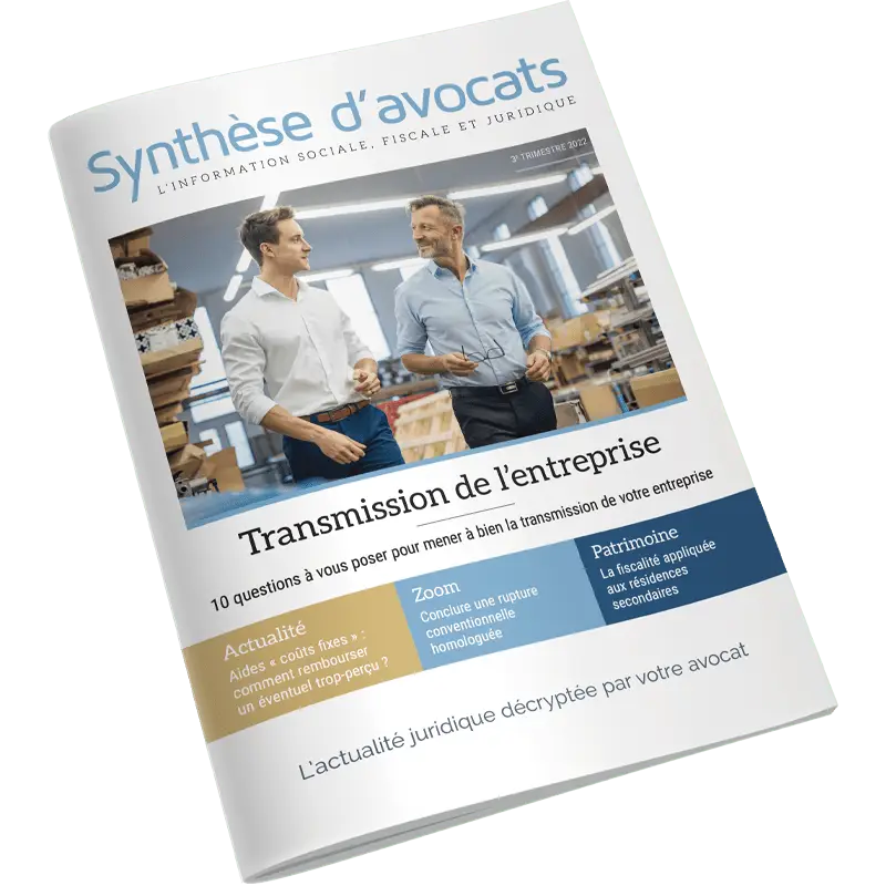 Actualité juridique décryptée par votre avocat