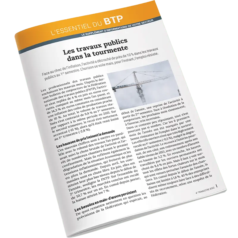Actualité juridique du secteur BTP