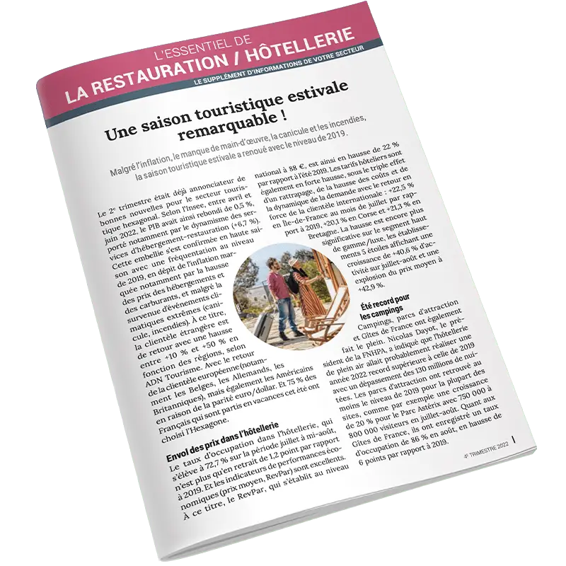Actualité juridique du secteur HCR